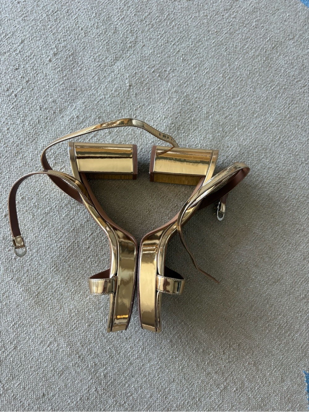 Margaux “The Stella” Gold Platform Heel, 37.5 - Picture 4 of 9